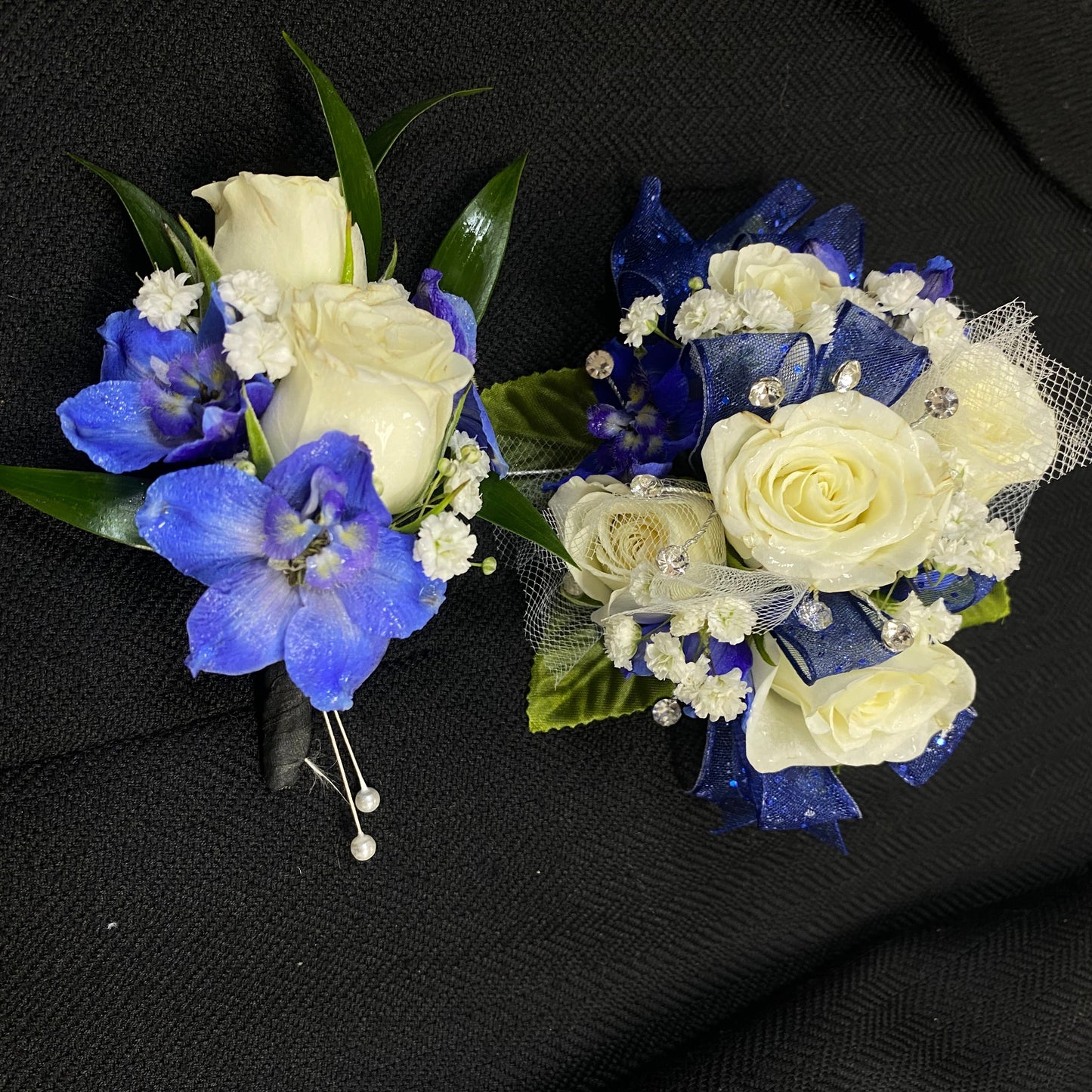 Corsage and Boutonnière Set