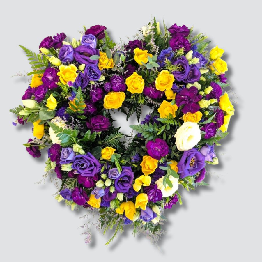 Heart Standing Spray