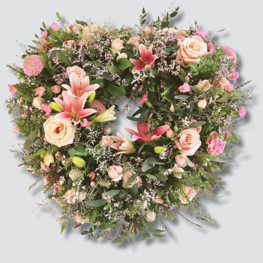 Heart Standing Spray