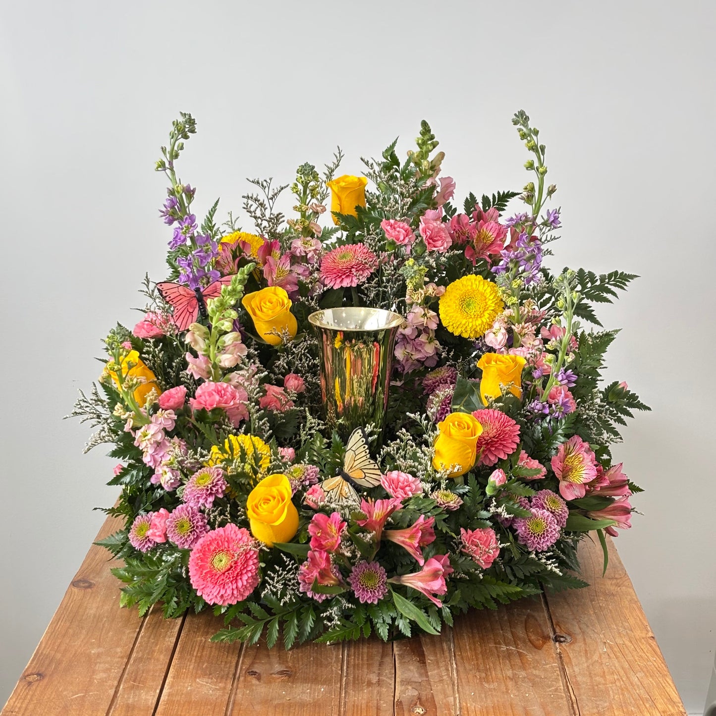 Eternal Garden Urn Wreath
