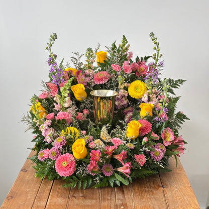 Eternal Garden Urn Wreath
