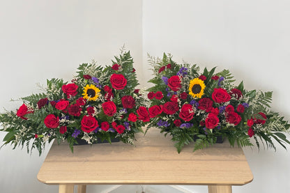 Floral Urn Arc Duos