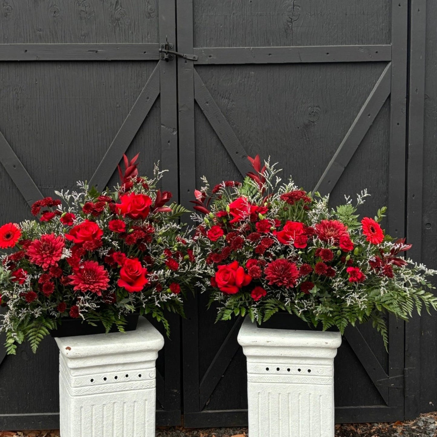 Floral Urn Arc Duos