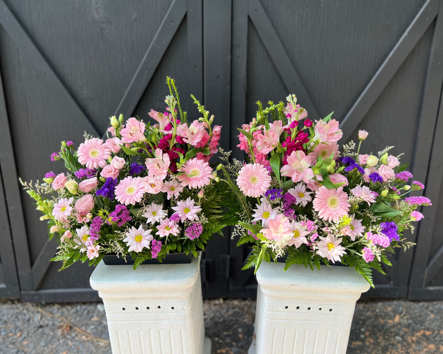 Floral Urn Arc Duos