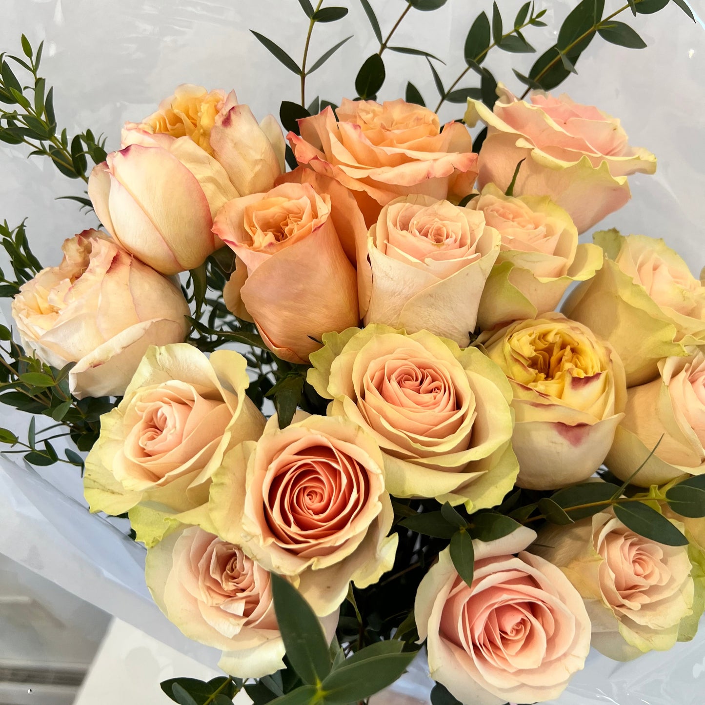 Hand Tied Rose Bouquet
