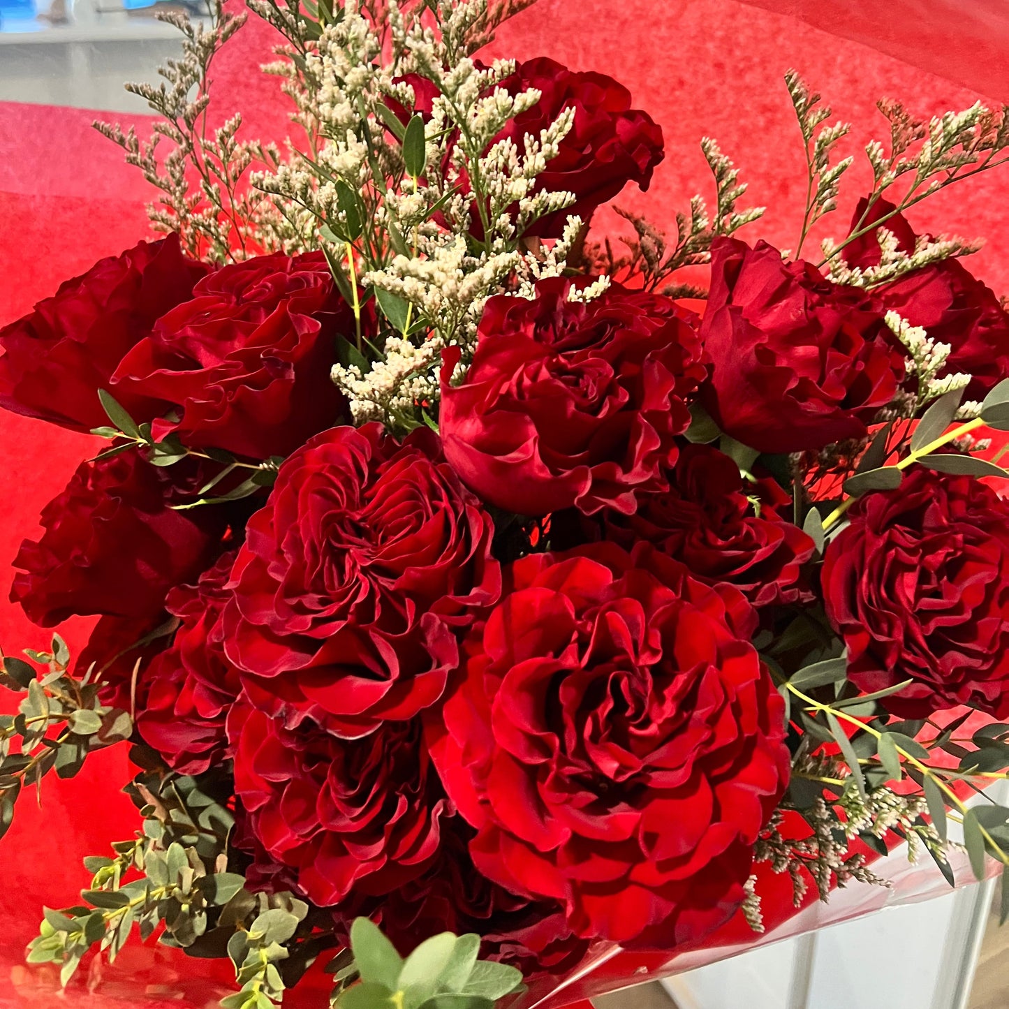 Hand Tied Rose Bouquet